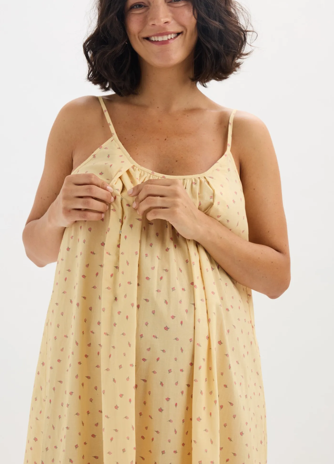 The Cotton Nursing Nightgown