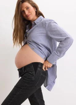 The Crop Maternity Jean