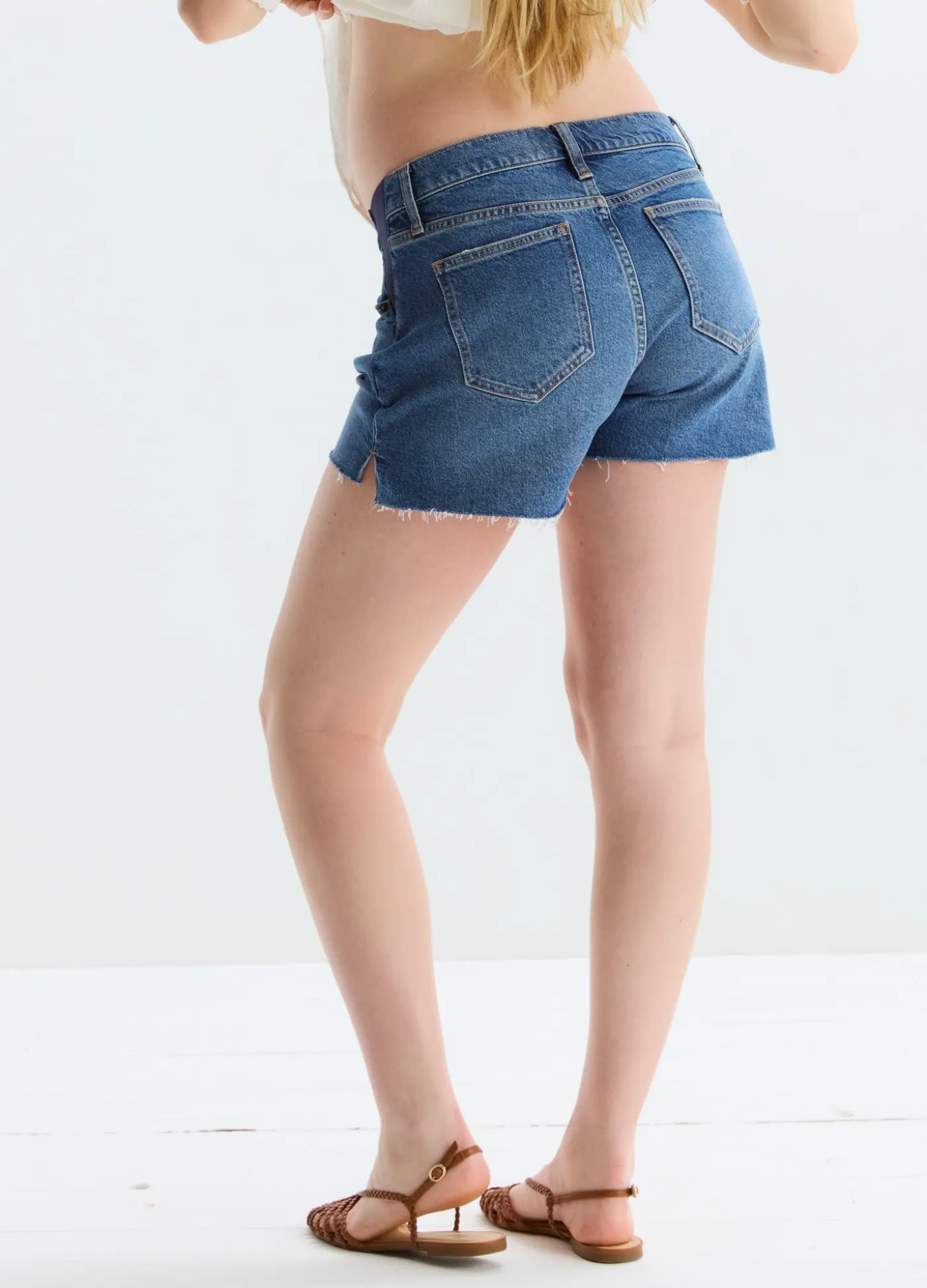 The Cut Off Maternity Short