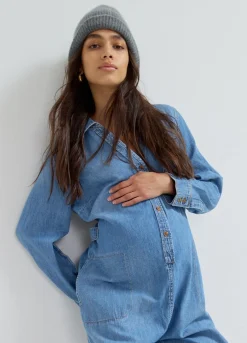 The Everyday Nursing Denim Jumpsuit
