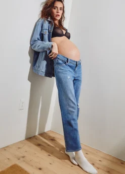 The Heritage Boyfriend Maternity Jean