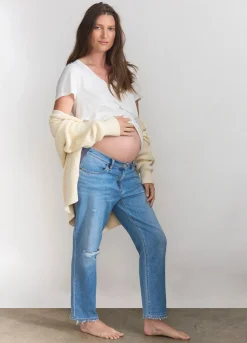 The Heritage Boyfriend Maternity Jean