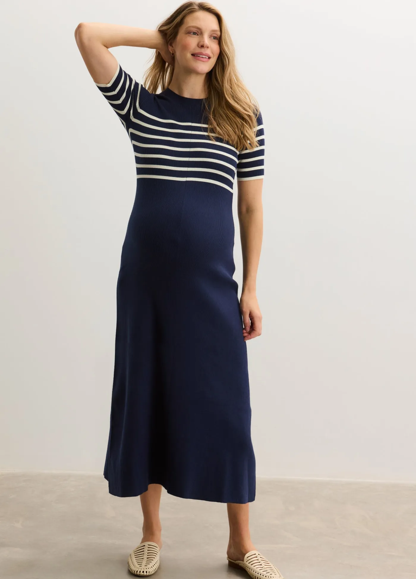 The Kaitlyn Cotton Rib Dress
