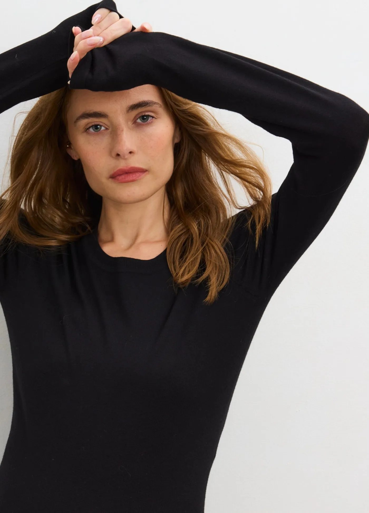 The Softsculpt Knit Long Sleeve Tee