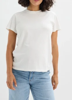 The Washed Cotton Short Sleeve Crew Tshirt